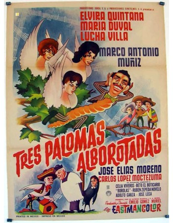 TRES PALOMAS ALBOROTADAS