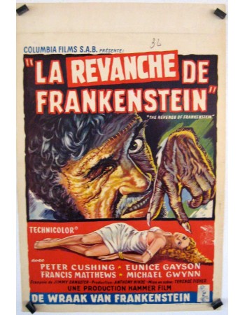 THE REVENGE OF FRANKENSTEIN