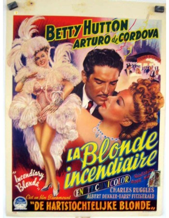 INCENDIARY BLONDE