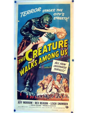 THE CREATURE WALKS AMONG US