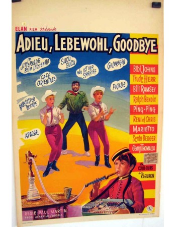 ADIEU LEBEWOHL GOODBYE