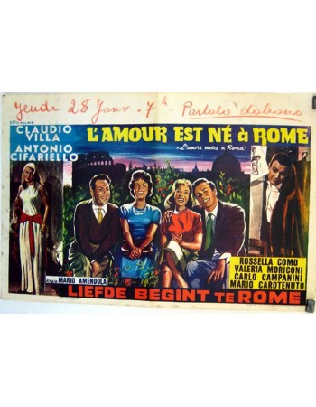 LAMORE NASCE A ROMA