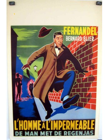 LHOMME A LIMPERMEABLE