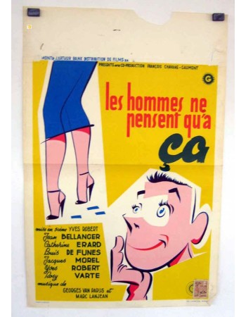 LES HOMMES NE PENSENT QUA ÇA