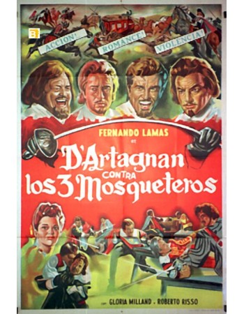 D'ARTAGNAN CONTRA LOS TRES MOSQUETEROS