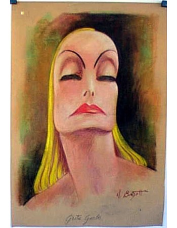 RETRATO GRETA GARBO