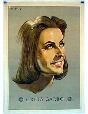 RETRATO GRETA GARBO