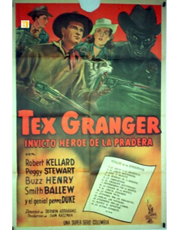 TEX GRANGER, MIDNIGHT RIDER OF THE PLAINS