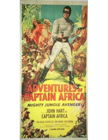 ADVENTURES OF CAPTAIN AFRICA, MIGHTY JUNGLE AVENGER!