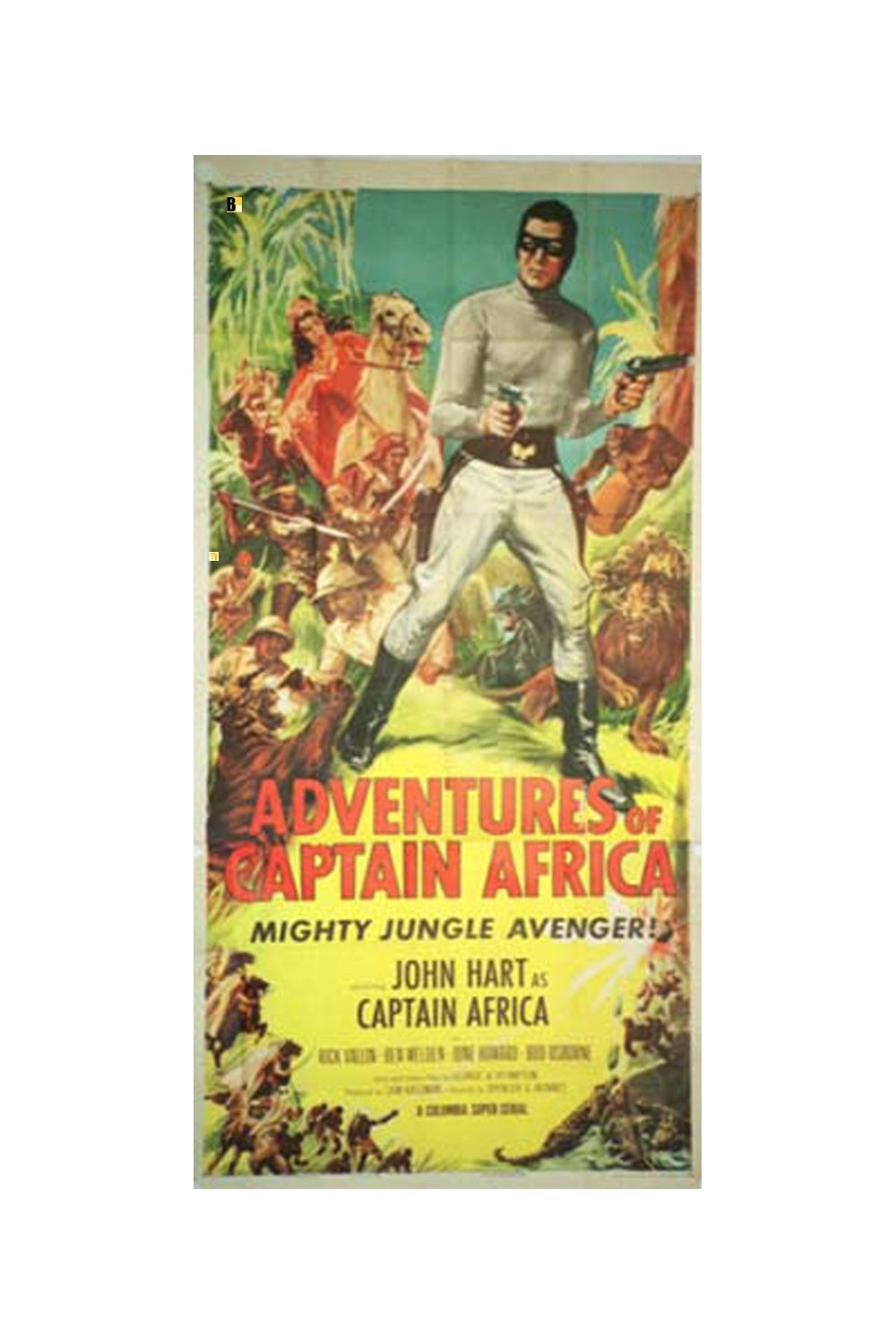ADVENTURES OF CAPTAIN AFRICA, MIGHTY JUNGLE AVENGER!