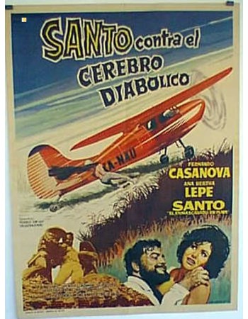 SANTO CONTRA EL CEREBRO DIABOLICO
