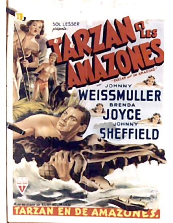 TARZAN AND THE AMAZONS