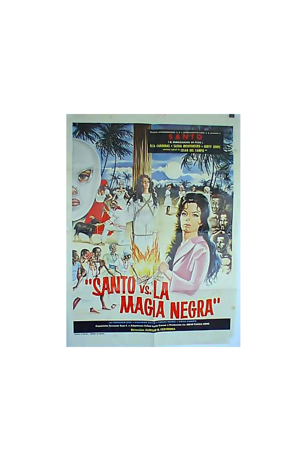 SANTO CONTRA LA MAGIA NEGRA