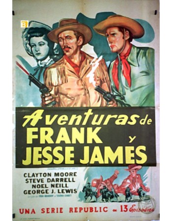 ADVENTURES OF FRANK AND JESSE JAMES