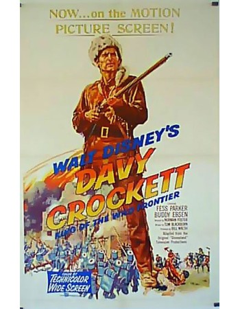 DAVY CROCKETT AND THE RIVER PIRATES / BALLADEN OM DAVY CROCKETT