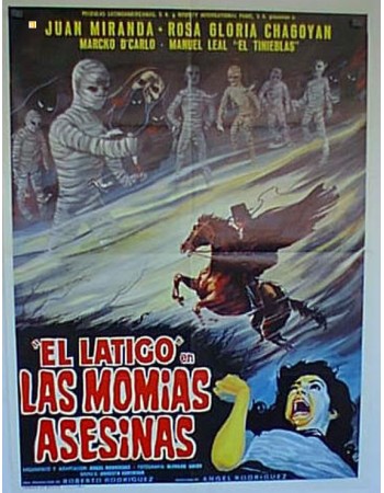 EL LATIGO CONTRA LAS MOMIAS ASESINAS