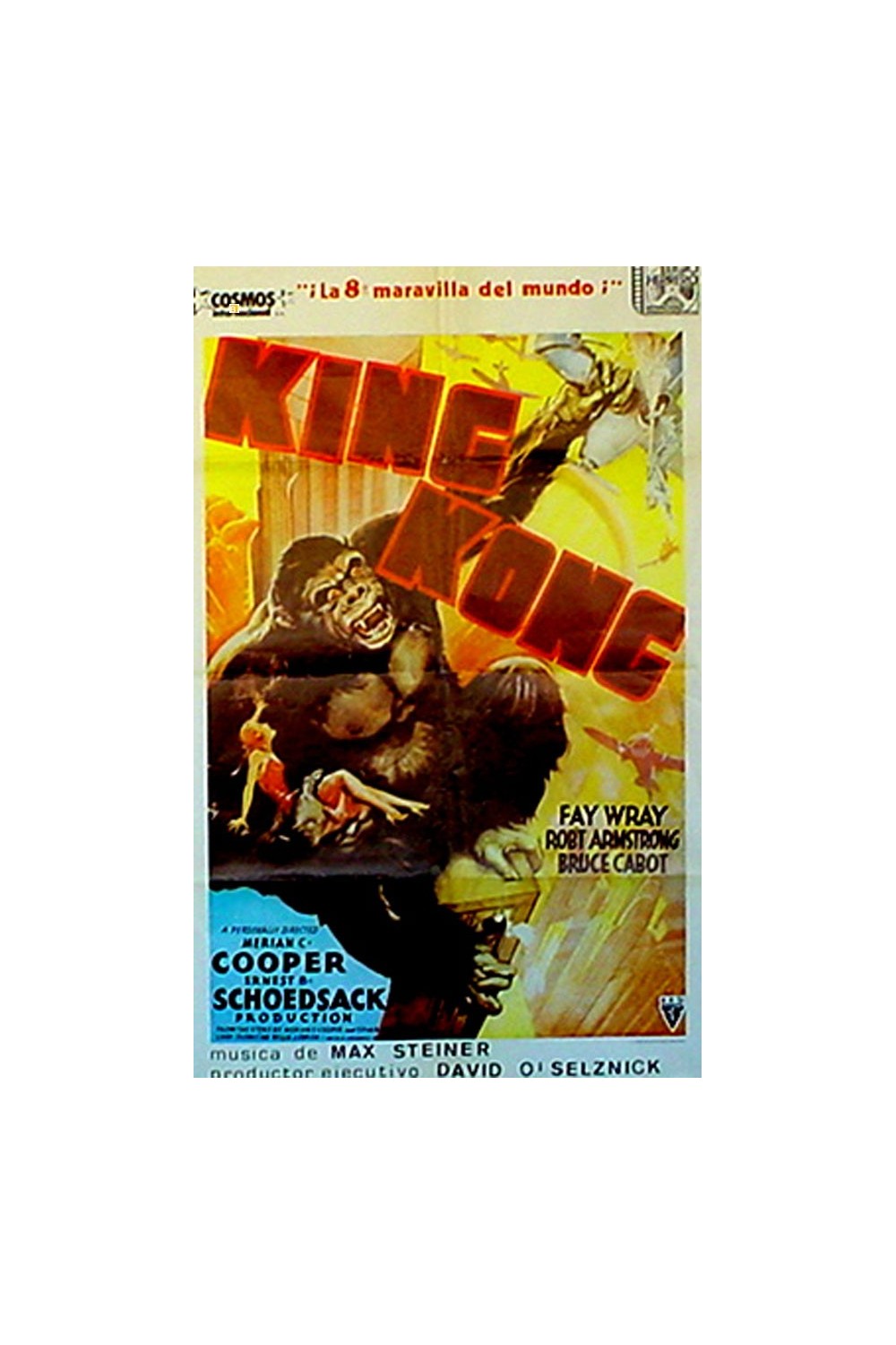 KING KONG PRINT poster repr.