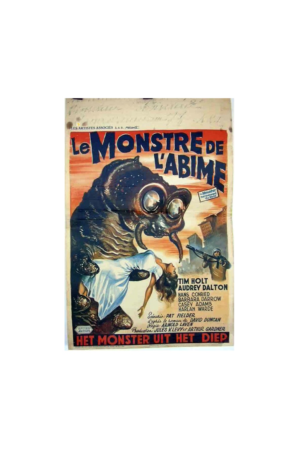 THE MONSTER WHO CHALLENGED THE WORLD