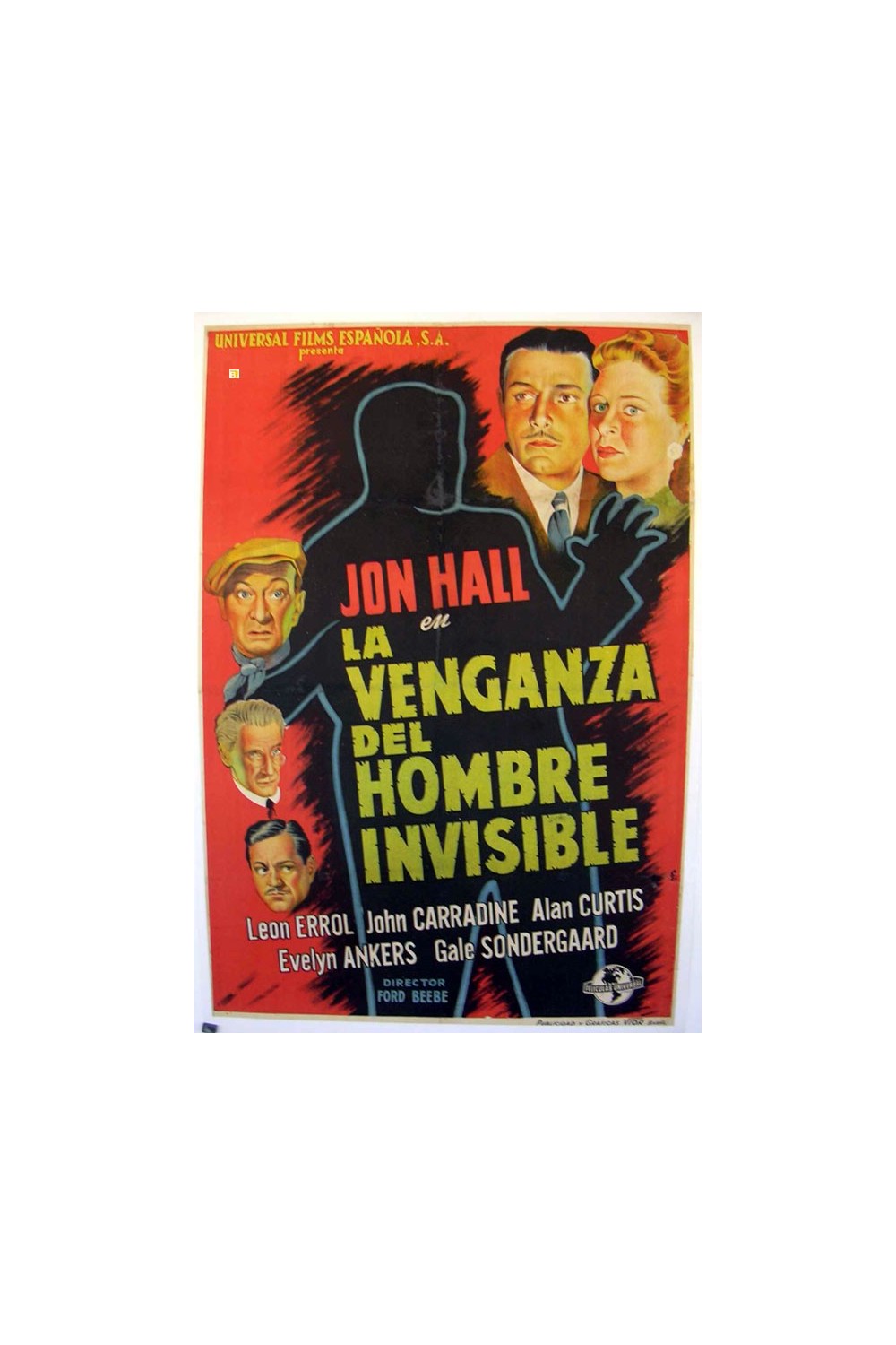 THE INVISIBLE MAN´S REVENGE