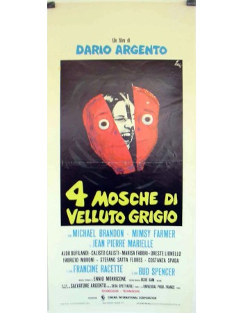 4 MOSCHE DI VELLUTO GRIGIO