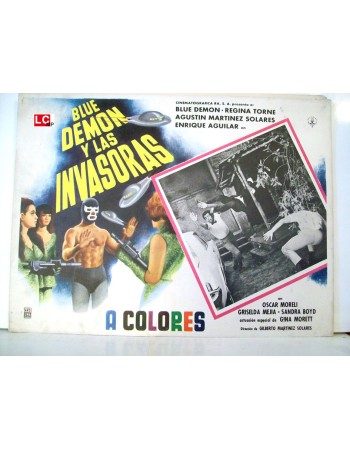 BLUE DEMON Y LAS INVASORAS