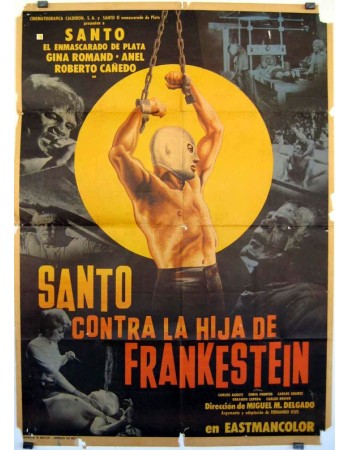 SANTO CONTRA LA HIJA DE FRANKESTEIN
