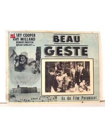 BEAU GESTE