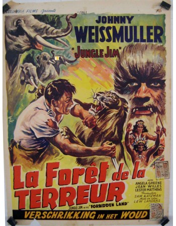 JUNGLE JIM IN THE FORBIDDEN LAND